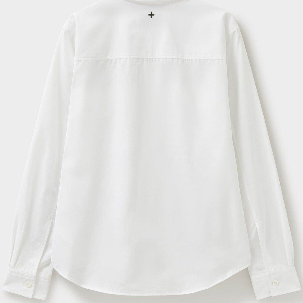 
                  
                    Recycled Italian Rigenerato White Double Pocket Shirt
                  
                