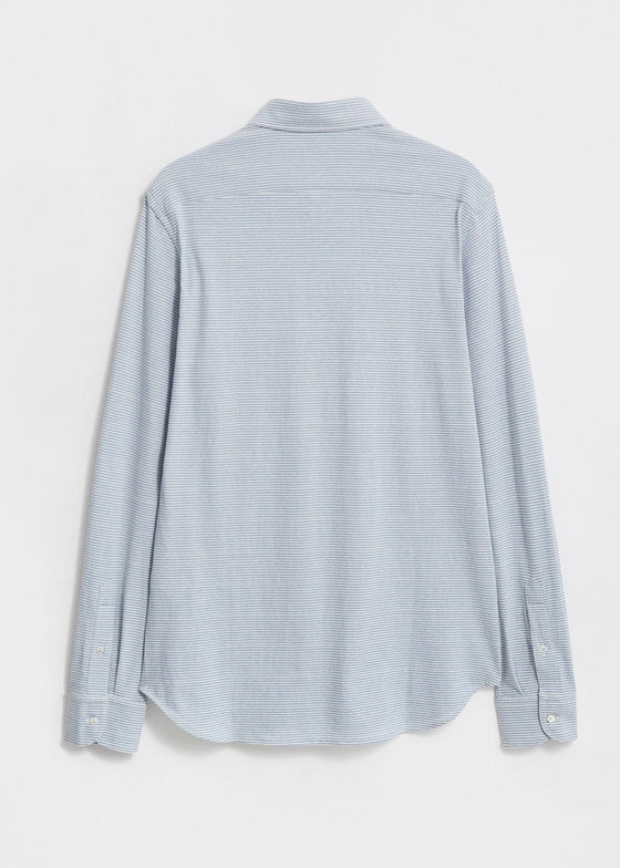 Recycled Italian Sky Horizontal Popover Shirt