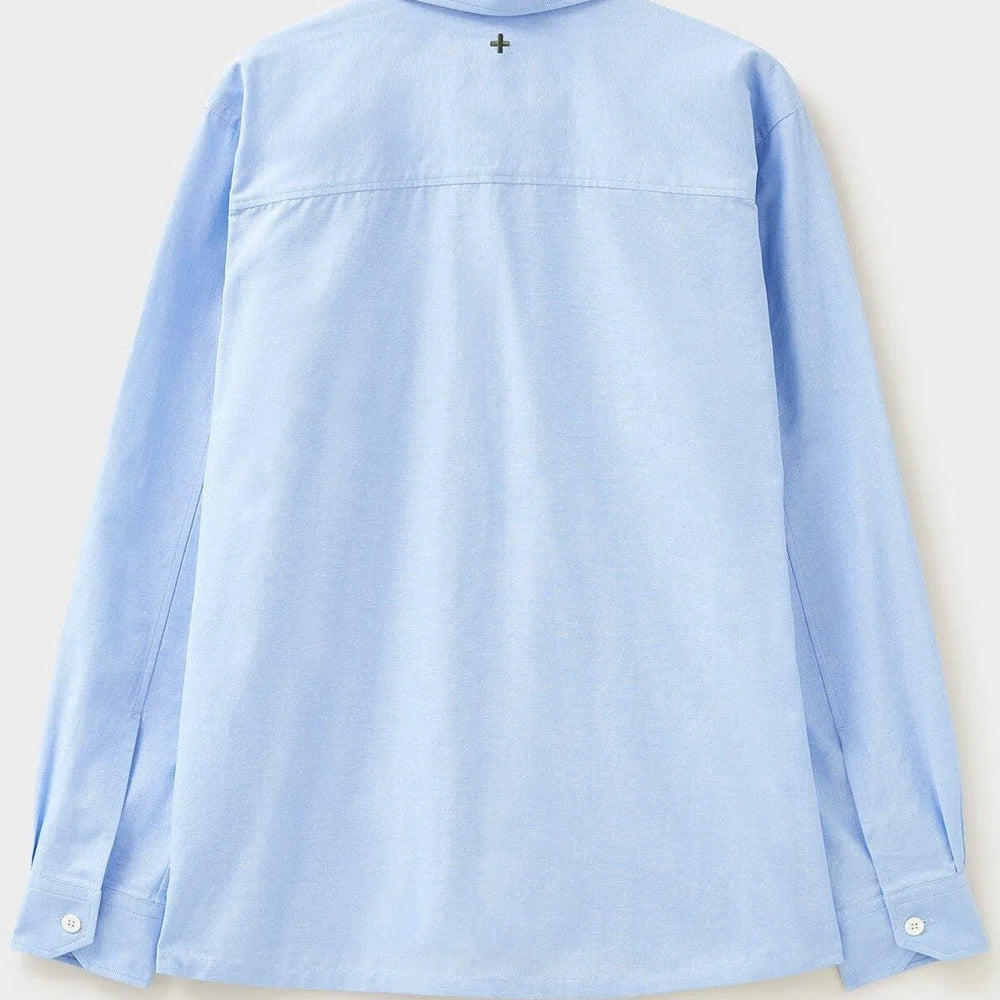 
                  
                    Recycled Italian Sky Slub Shirt Jacket
                  
                