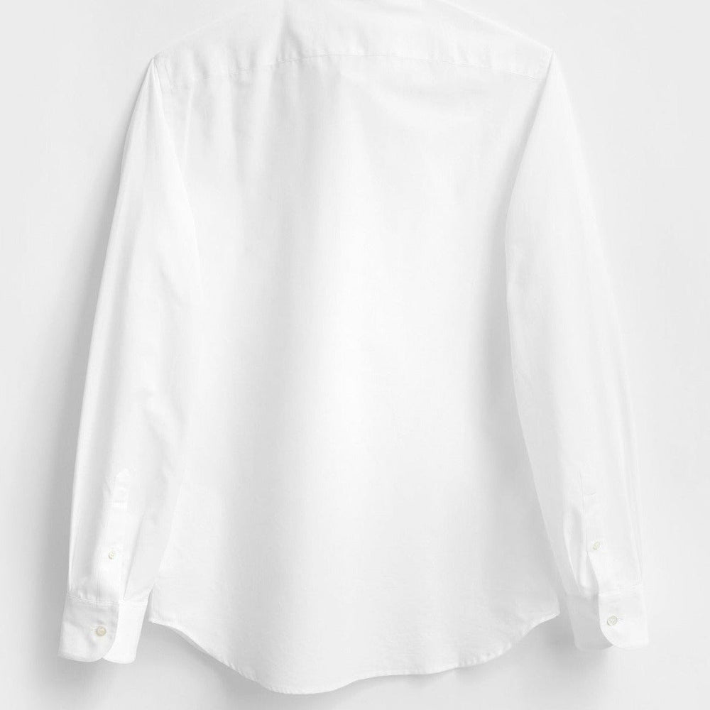 
                  
                    Recycled Italian White Cut Away Shirt
                  
                