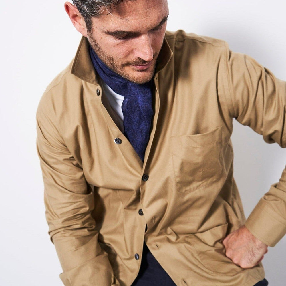 
                  
                    Regenerative Cotton Khaki Shirt Jacket
                  
                