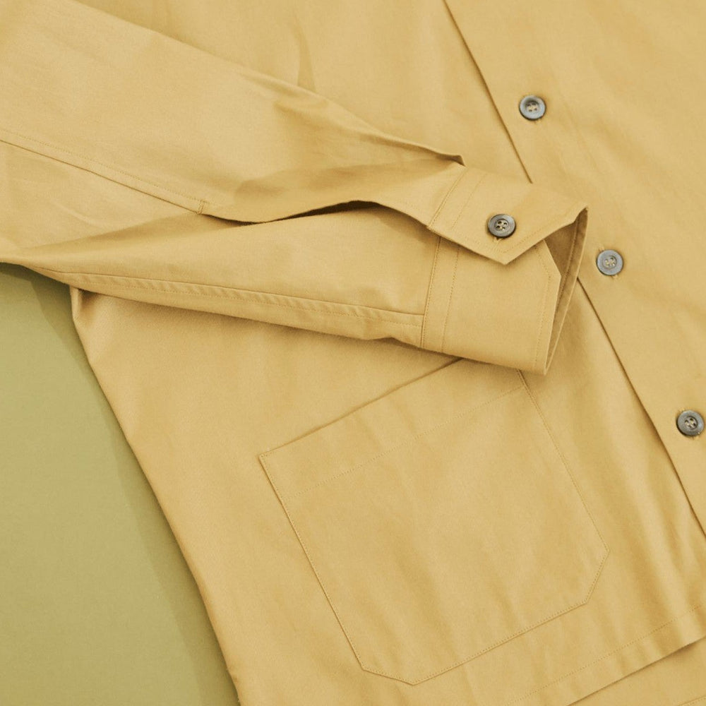 
                  
                    Regenerative Cotton Khaki Shirt Jacket
                  
                