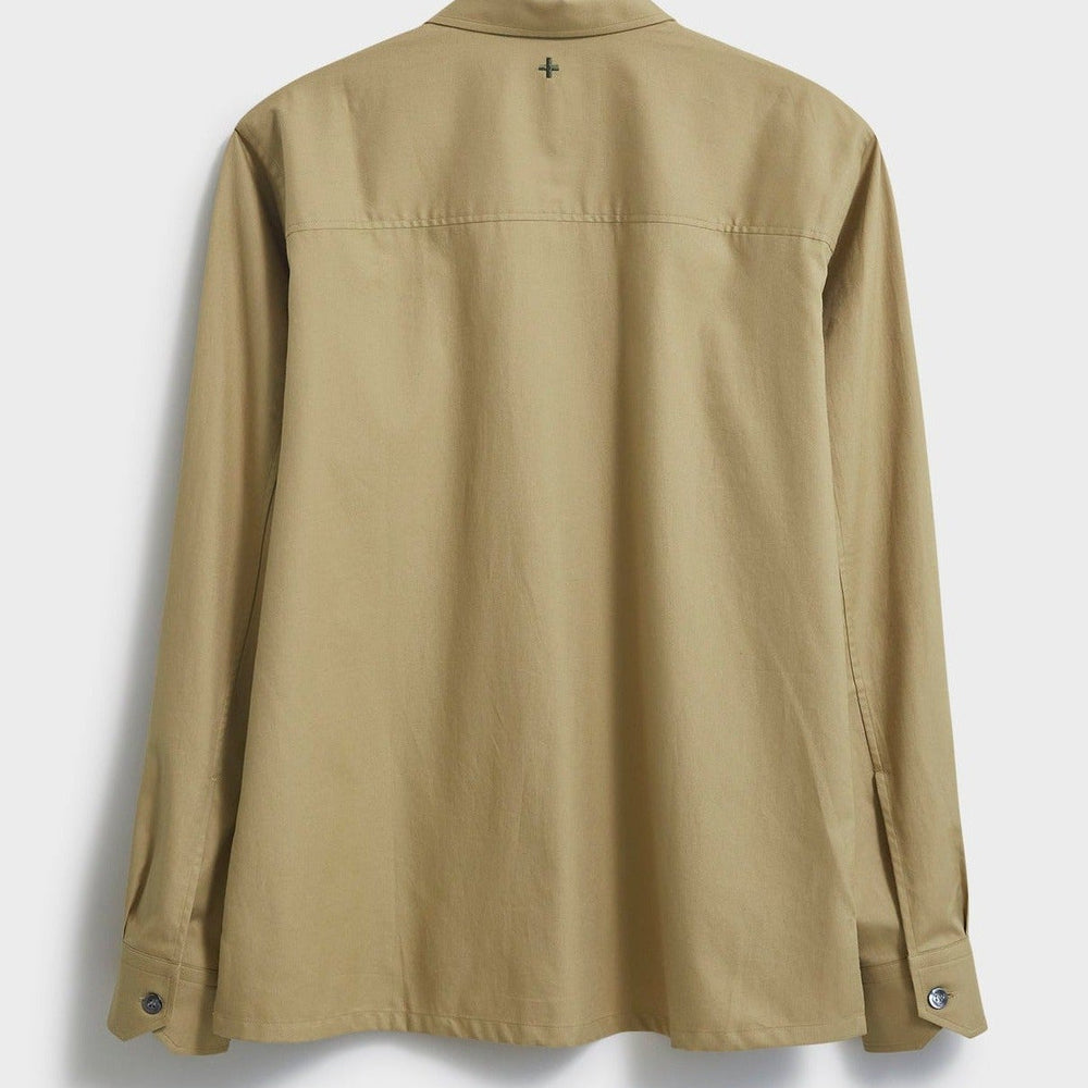 
                  
                    Regenerative Cotton Khaki Shirt Jacket
                  
                