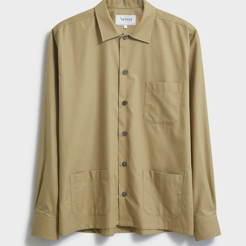 
                  
                    Regenerative Cotton Khaki Shirt Jacket
                  
                