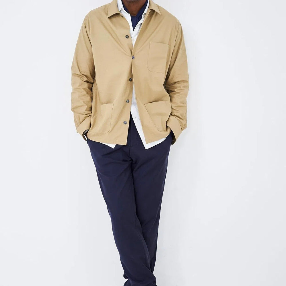 
                  
                    Regenerative Cotton Khaki Shirt Jacket
                  
                