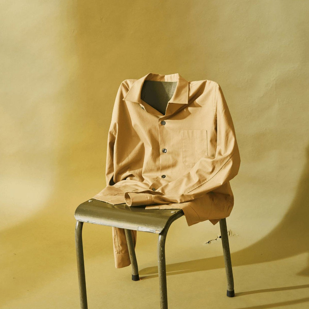 
                  
                    Regenerative Cotton Khaki Shirt Jacket
                  
                