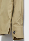 Regenerative Cotton Khaki Shirt Jacket