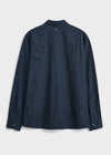 Regenerative Cotton Navy Shirt Jacket