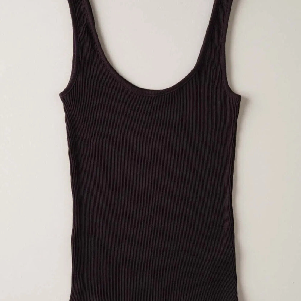 
                  
                    Ribbed Vest Charcoal
                  
                