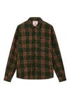 SANTI Organic Cotton Flannel Shirt - Green Check