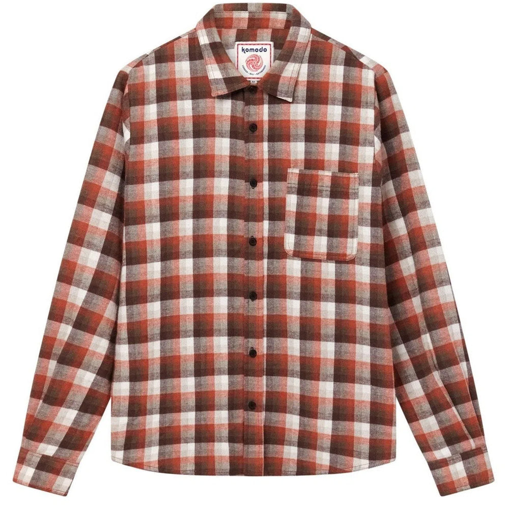 
                  
                    SANTI Organic Cotton Flannel Shirt - Oat Check
                  
                