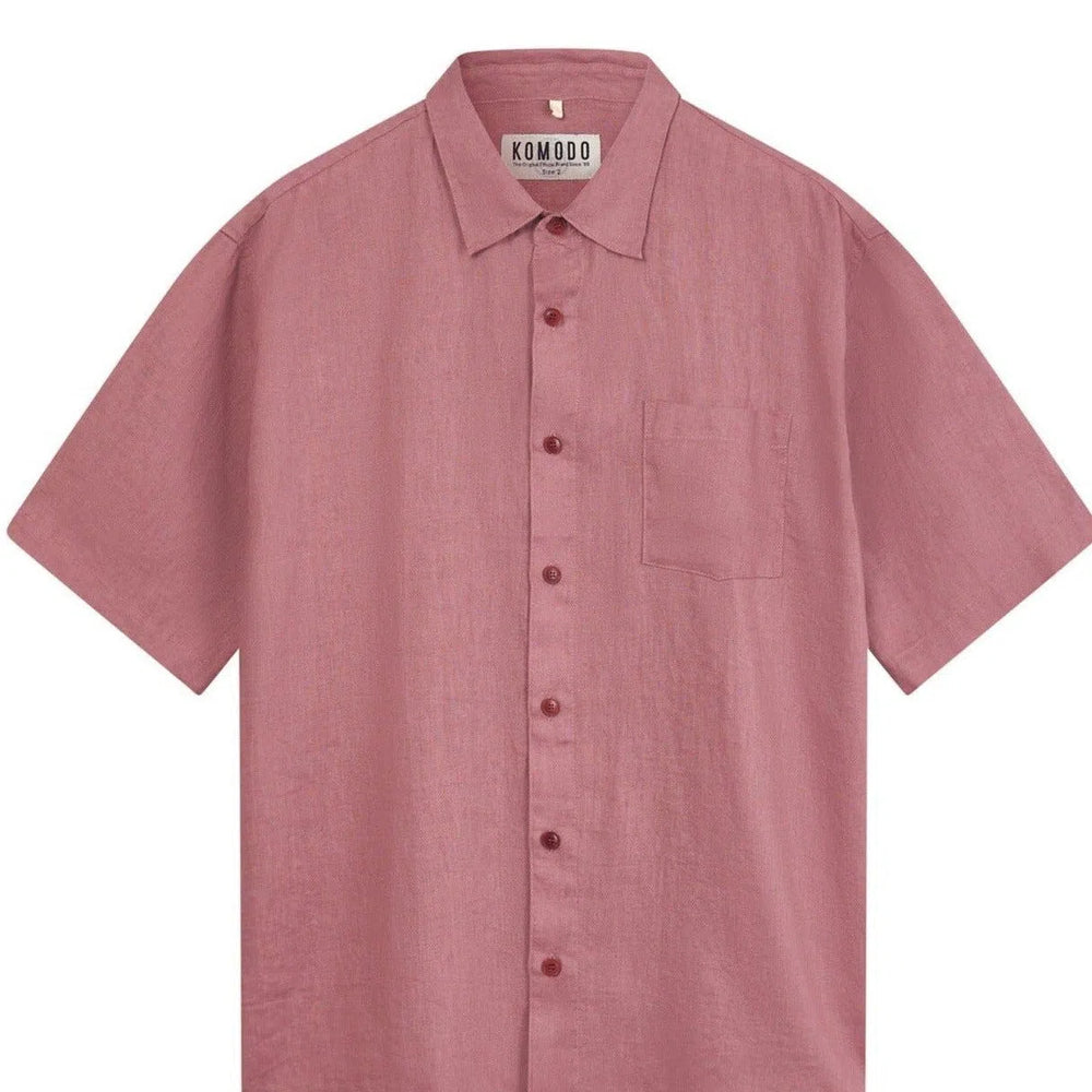 
                  
                    SEB Organic Linen Shirt Mens - Dusty Pink
                  
                