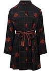 SEBA Tencel Dress - Black Eternal Knot Print