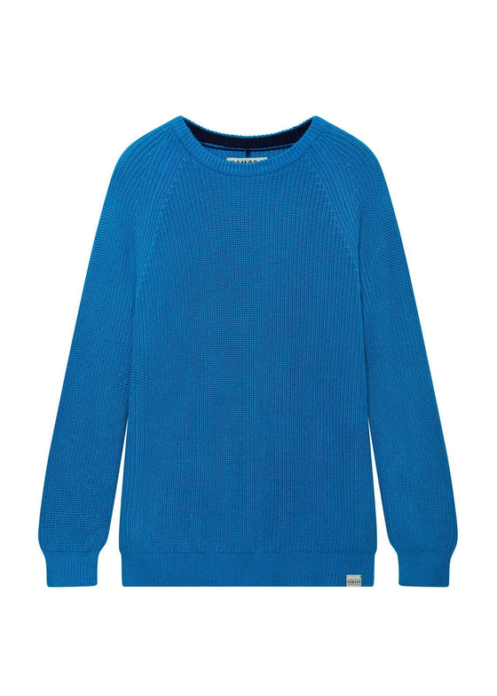 SERGIO - Organic Cotton Jumper French Blue