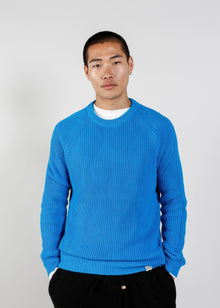  SERGIO - Organic Cotton Jumper French Blue