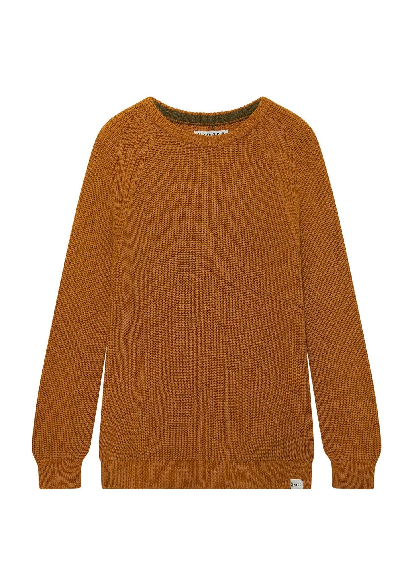 SERGIO - Organic Cotton Jumper Mustard