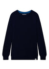 SERGIO - Organic Cotton Jumper Navy