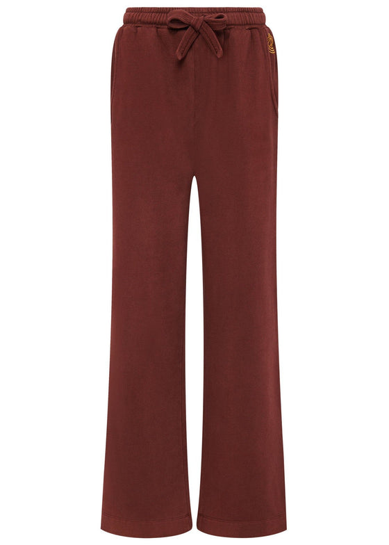 SOLEIL - Organic Cotton Jogger Walnut Brown