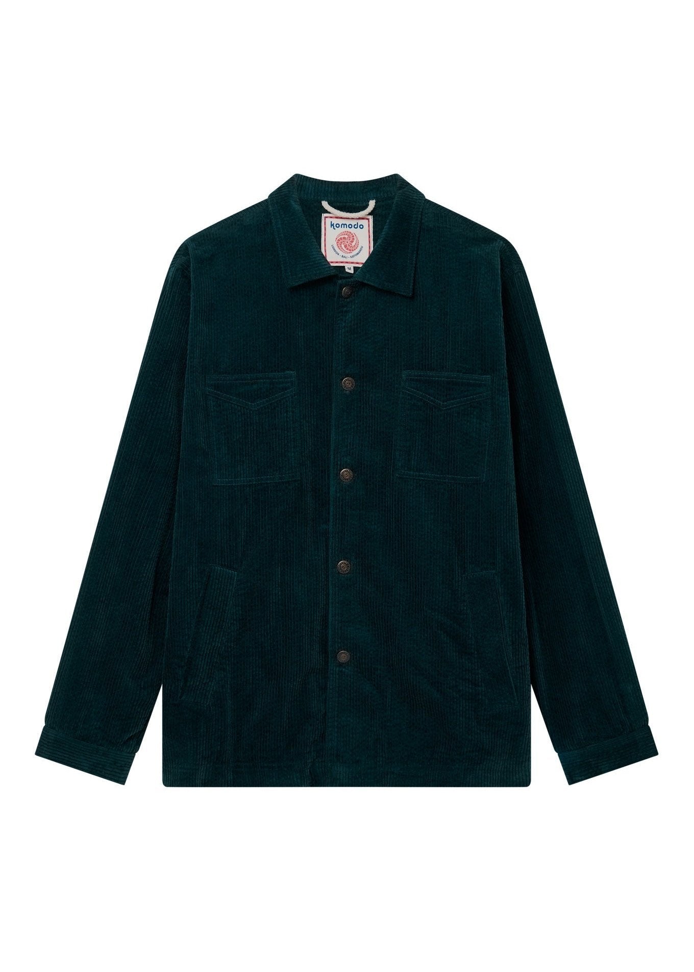 STANLEY Organic Cotton Corduroy Jacket - Marine Green