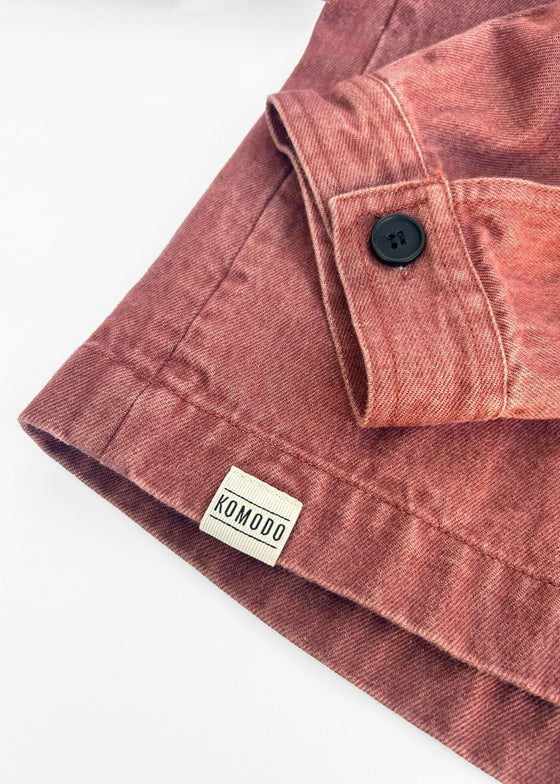 STANLEY Overshirt - Red Wash