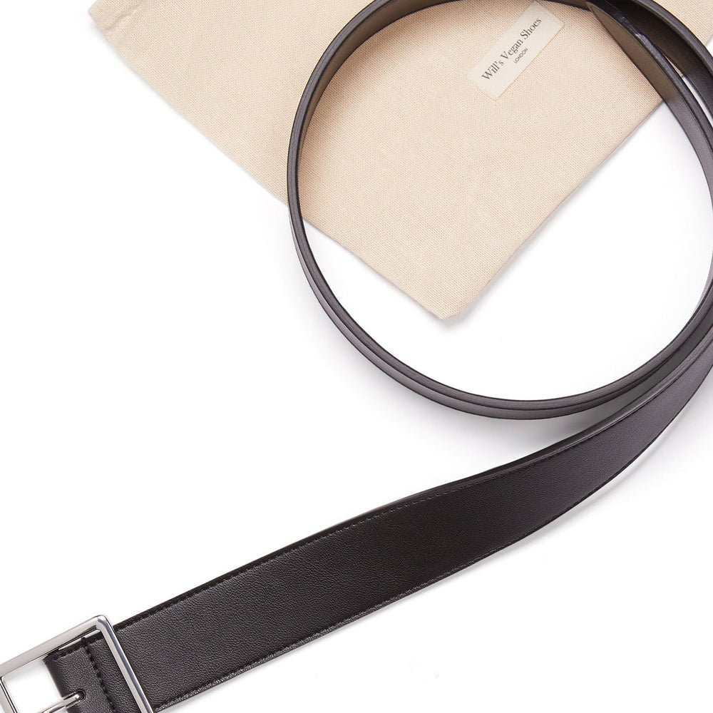 
                  
                    Women's 4cm Square Buckle Belt - Black
                  
                