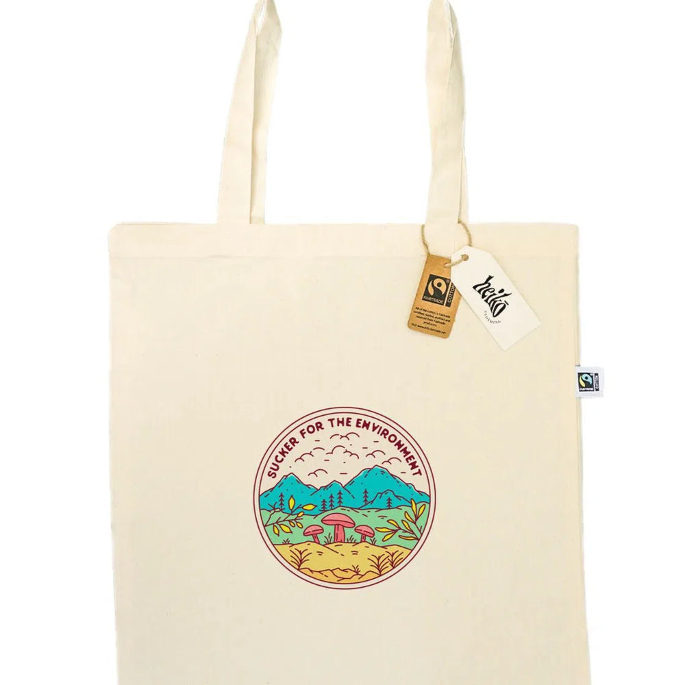 
                  
                    Sucker for the Environment Tote Bag - Vegan - 100% Organic Cotton
                  
                