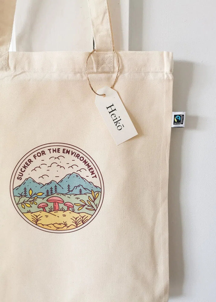 
                  
                    Sucker for the Environment Tote Bag - Vegan - 100% Organic Cotton
                  
                