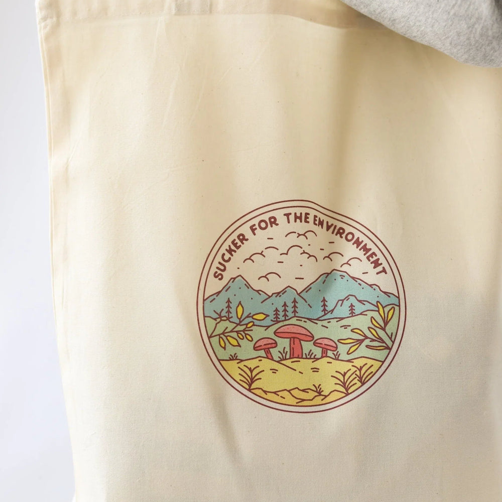 
                  
                    Sucker for the Environment Tote Bag - Vegan - 100% Organic Cotton
                  
                