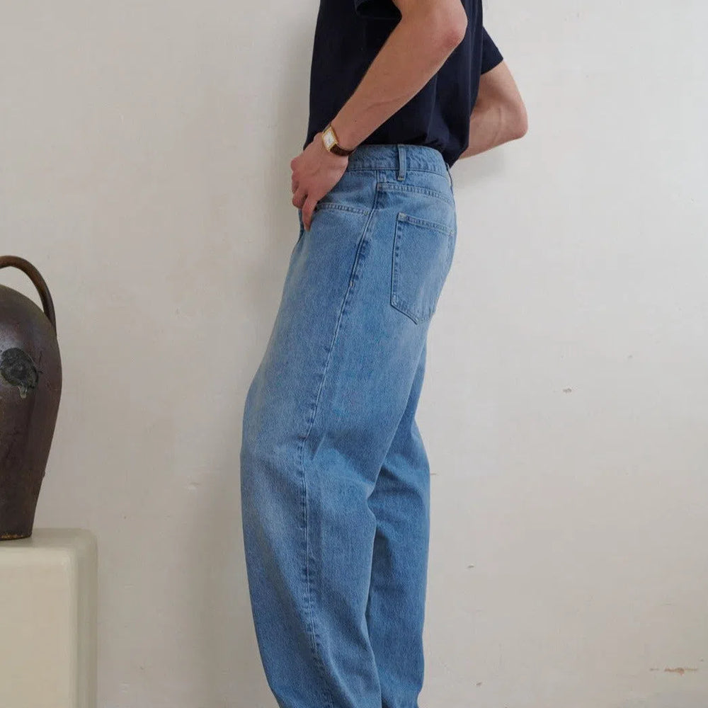 
                  
                    Super Relax Jean in Light Wash
                  
                