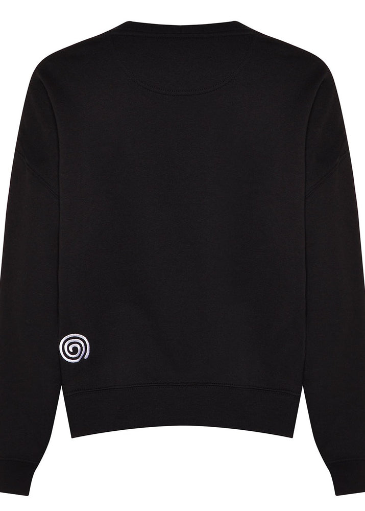 
                  
                    Women's Symbols Embroidered Sweatshirt - Black
                  
                