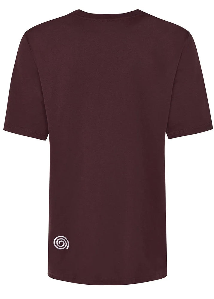 
                  
                    Women's Symbols Embroidered Organic Cotton T-Shirt - Burgundy
                  
                