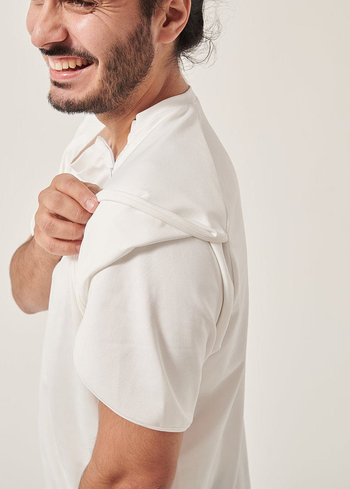 
                  
                    T-shirt with wrap sleeve
                  
                