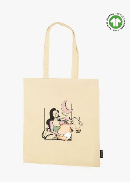 Taurus Organic Cotton Tote Bag - Vegan - 100% Organic Cotton