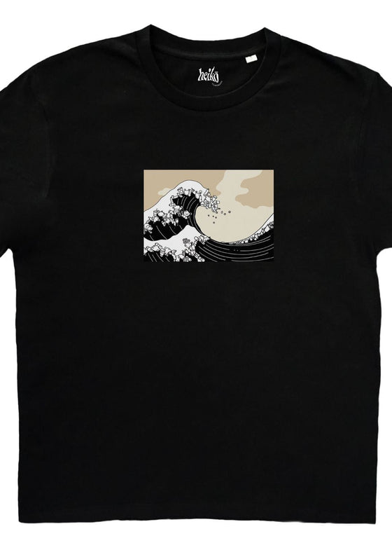 The Plastic Wave off Kanagawa - Unisex Organic Cotton T-Shirt