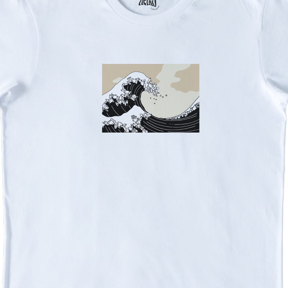 
                  
                    The Plastic Wave off Kanagawa - Unisex Organic Cotton T-Shirt
                  
                