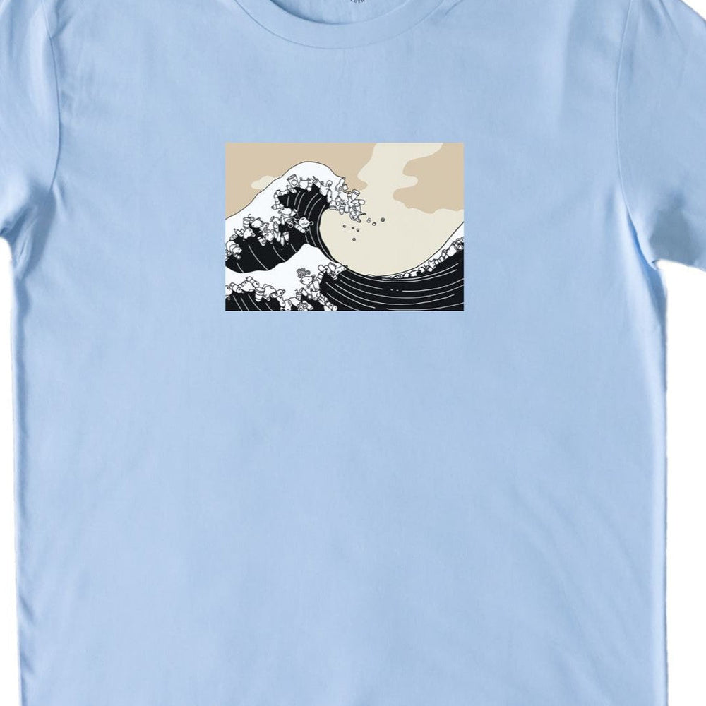 
                  
                    The Plastic Wave off Kanagawa - Unisex Organic Cotton T-Shirt
                  
                