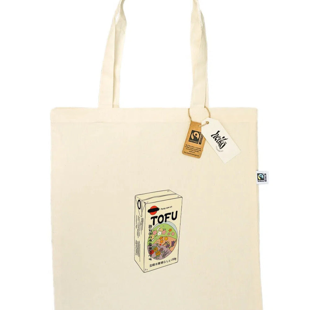 
                  
                    Tofu Time Tote Bag - Vegan - 100% Organic Cotton
                  
                