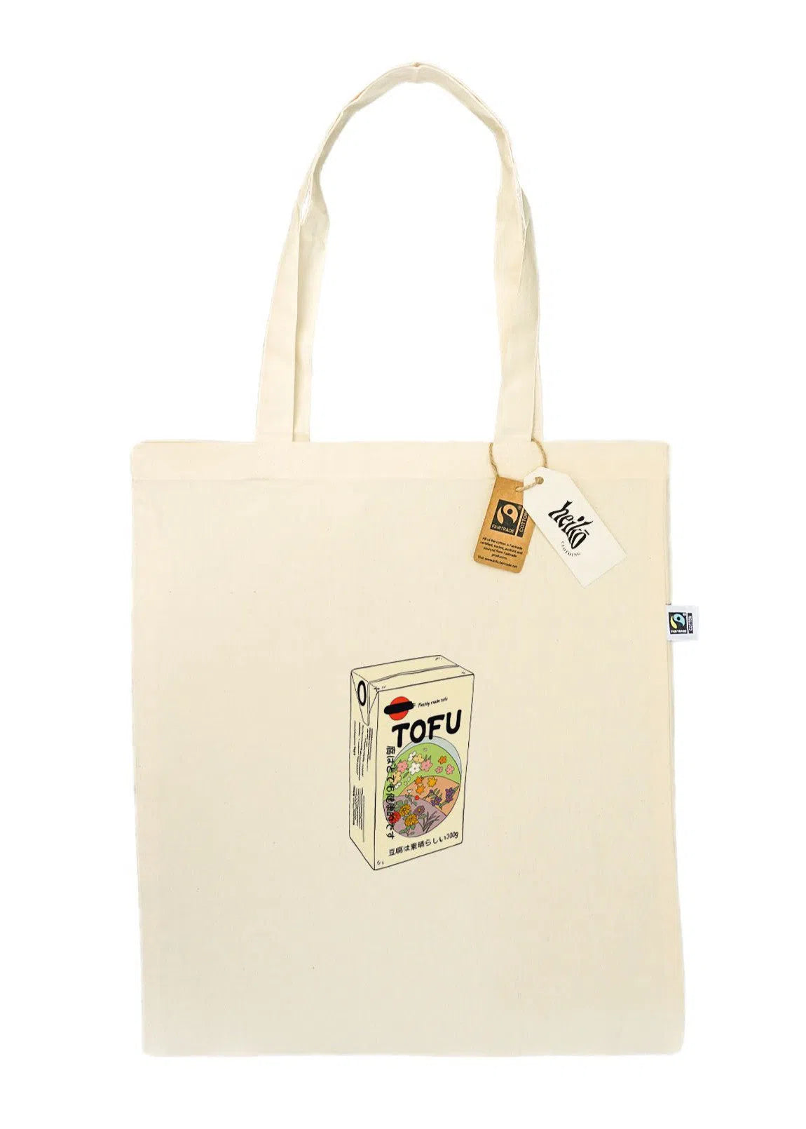 Tofu Time Tote Bag - Vegan - 100% Organic Cotton