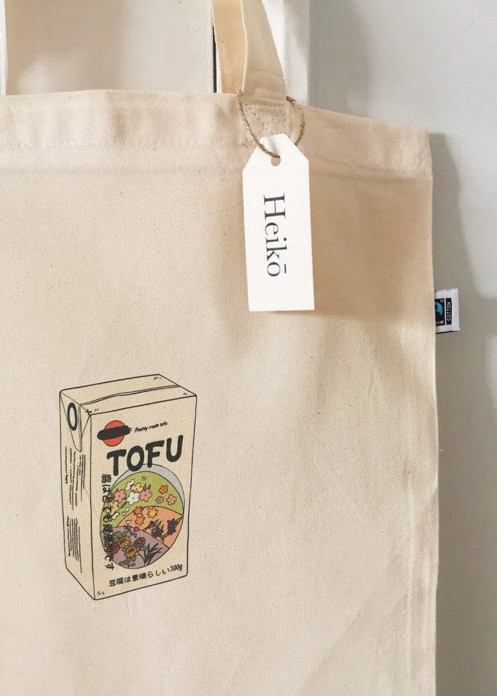 
                  
                    Tofu Time Tote Bag - Vegan - 100% Organic Cotton
                  
                