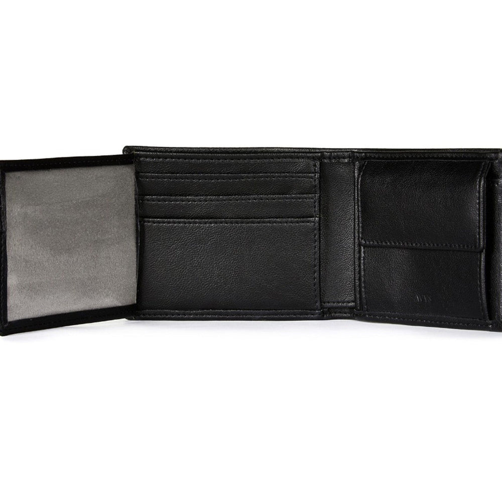 
                  
                    Trifold Coin Wallet - Black
                  
                