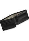 Trifold Coin Wallet - Black