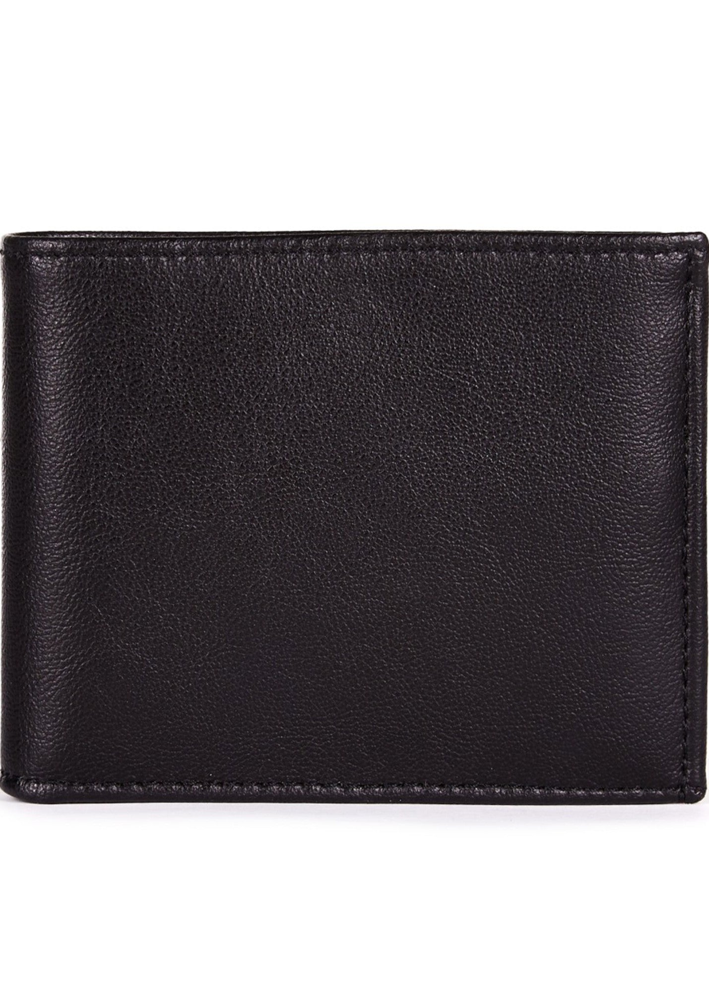 Trifold Coin Wallet - Black