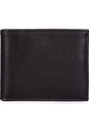 Trifold Coin Wallet - Black