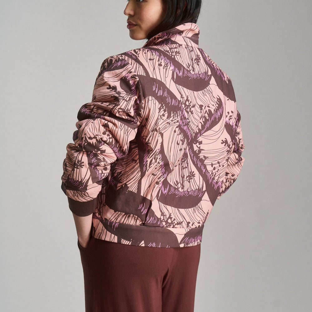 
                  
                    VIVI - Organic Cotton Bomber Solid - Pink Wave
                  
                
