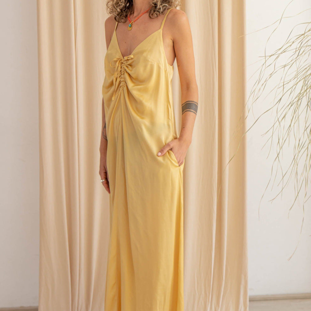 
                  
                    Vanilla Ecovero Maxi Dress
                  
                