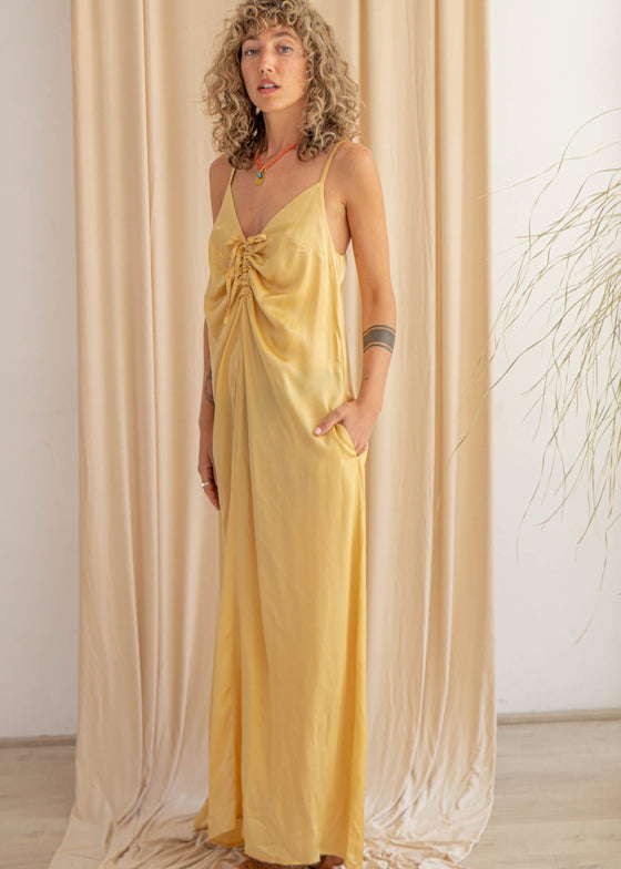 Vanilla Ecovero Maxi Dress