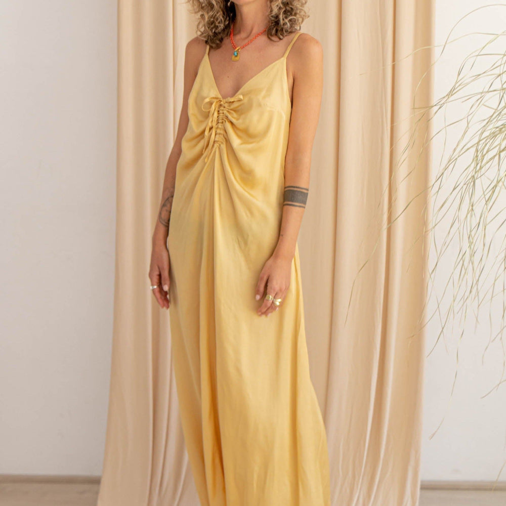 Vanilla Ecovero Maxi Dress