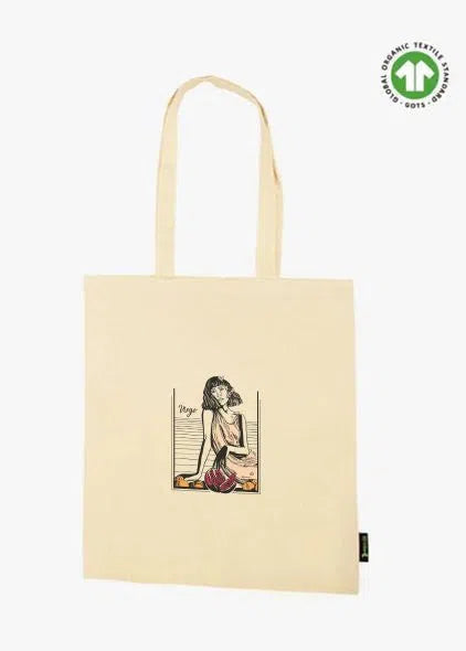 Virgo Tote Bag - Vegan - 100% Organic Cotton