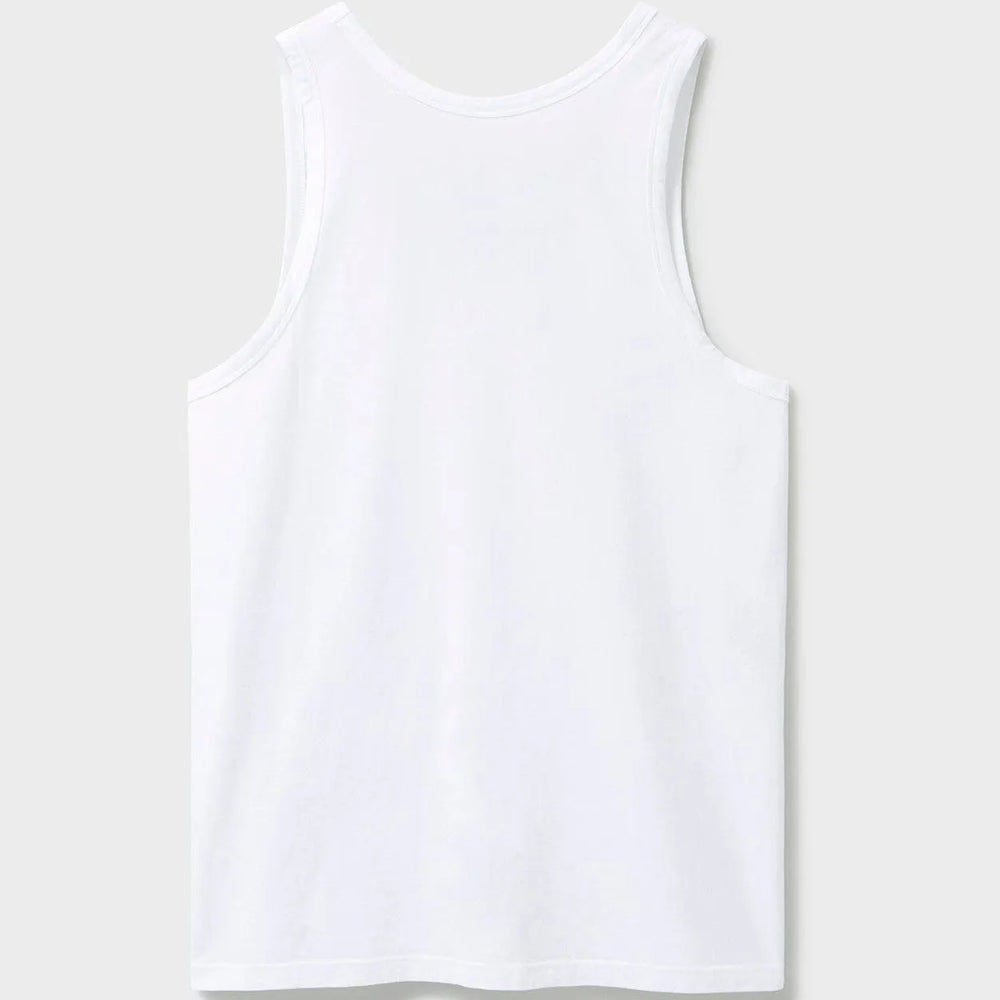 
                  
                    Men's White Organic Cotton Tank Top
                  
                