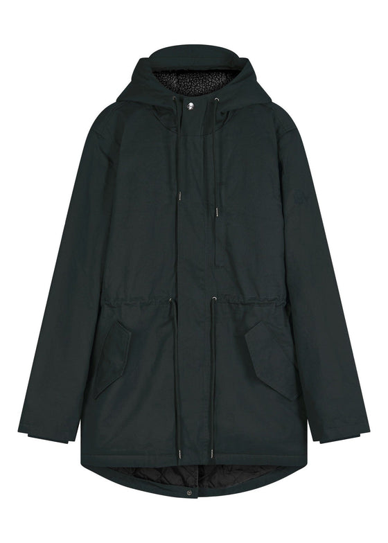 WILSON - Water Resistant Organic Cotton Parka Ivy